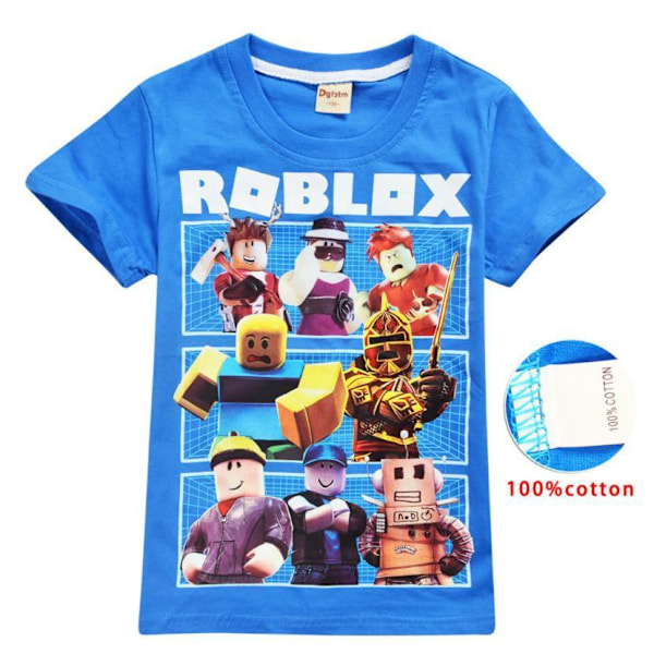 Roblox T-SHIRT för Barn storlek- 130-150 Black Svart 150