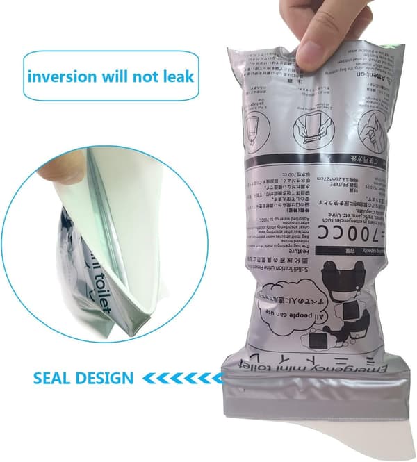 Urinpose Bil Emergency Bag Trafik, der rykkede engangsbuler unisex