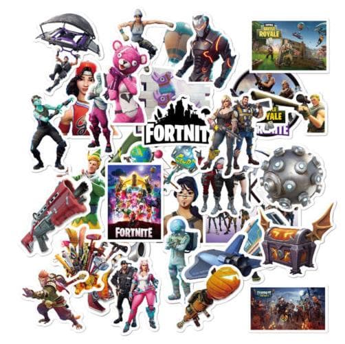 Fortnite stickers 104pcs