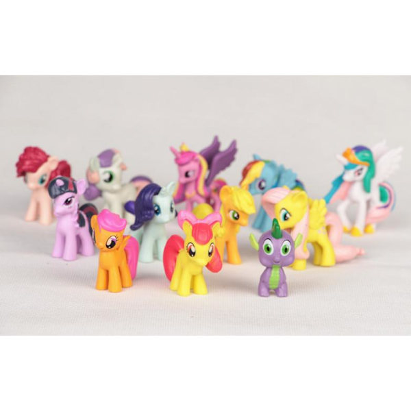 My Little Pony Figurer - 12 st  julklappar