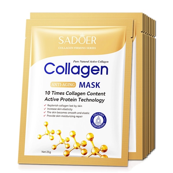 10 stk Biodance Bio-Collagen Real Deep Mask – Collagen Sheet Face Overnight Mask