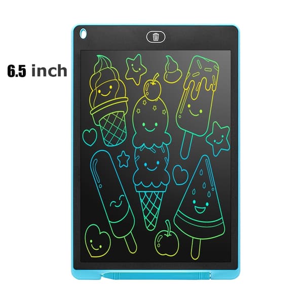 6,5" LCD-kirjoitustabletti - Opetuspiirustustaulu lapsille, Magic Blackboard -lelulahja 6.5 inch Blue
