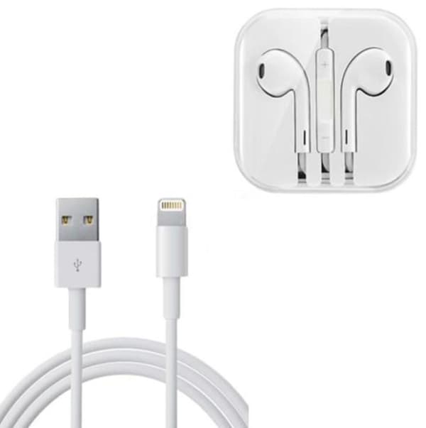 iPhone Headphones+ Lightning charger iPhone X/8/7/6S/6/5S/5C/5/iPa