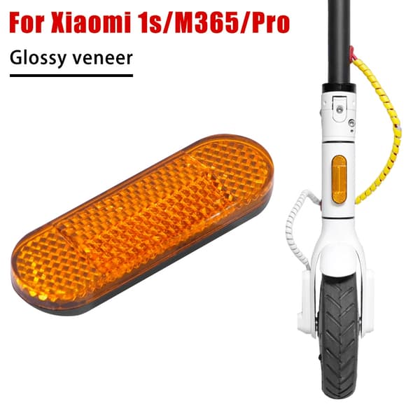 Xiaomi M365 Pro 2 1S Elscooter Hjulskydd Fram Bak Reflekterande Säkerhetsdekal 2 PCS red