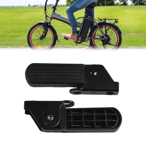 Fällbart frampedalstöd för elmoped 7 cm/5 cm för elcykel 7CM