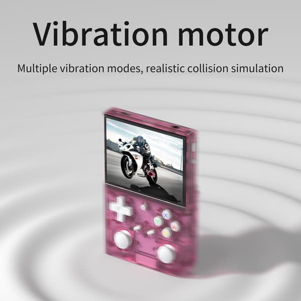 BATLEXP G350 Retro Handheld Game Console Linux 64-bitars system 3,5" IPS-skärm RK3326 Portable Gray
