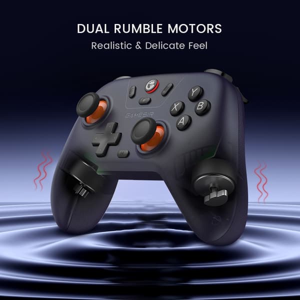 GameSir T4 Nova Lite trådlös gamepad-spelkontroll för Switch, Android, IOS, PC och Steam-spel Halleffektsticka GST4NL003-2