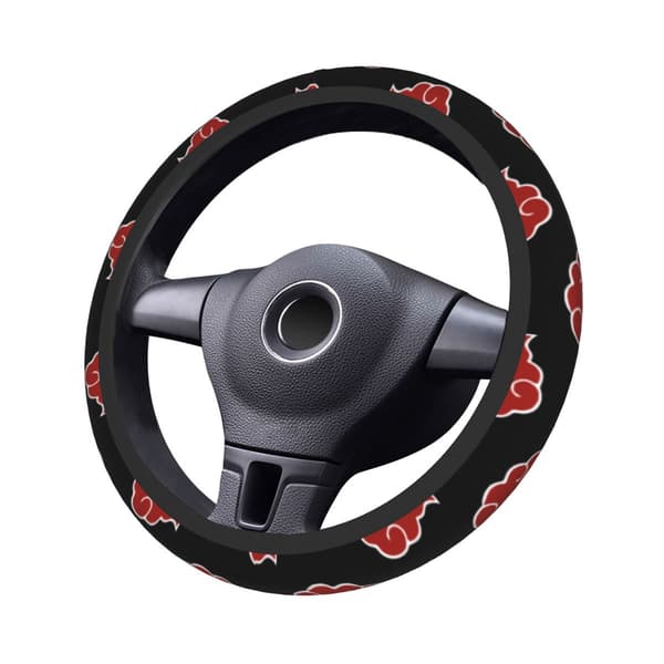 38cm Rattskydd Akatsuki Universella Japan Anime Bildekoration Elastiska Biltillbehör black