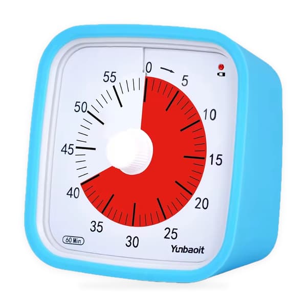 Visuell Time Timer 60 min - Perfekta Tidsverktyget för Barn