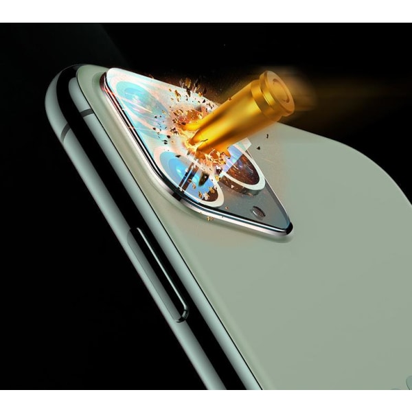 2 Pack iPhone 11 Pro, Pro Max Kamera Härdat Glas Skärmskydd