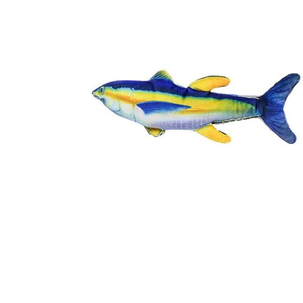 kattleksaker Manuell krockkudde Twisting Fish Simulation Fish