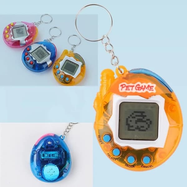 Transparent 168-i-1 virtuell husdjursleksak - Nostalgisk Cyber ​​Digital Pixel Fun för barn 3