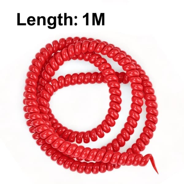1M TPU Spiral Kabelopruller til Xiaomi M365 Ninebot Dualtron Kugoo Zero Løbehjul 1PC Blue