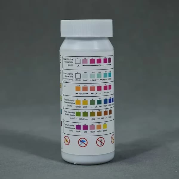 Akvariumtestremsa Sötvattenspool Akvariumvatten pH-testremsor Vattenkvalitet Akvariumtestremsa pH-kvalitetskit For Pool 150pcs-6in1