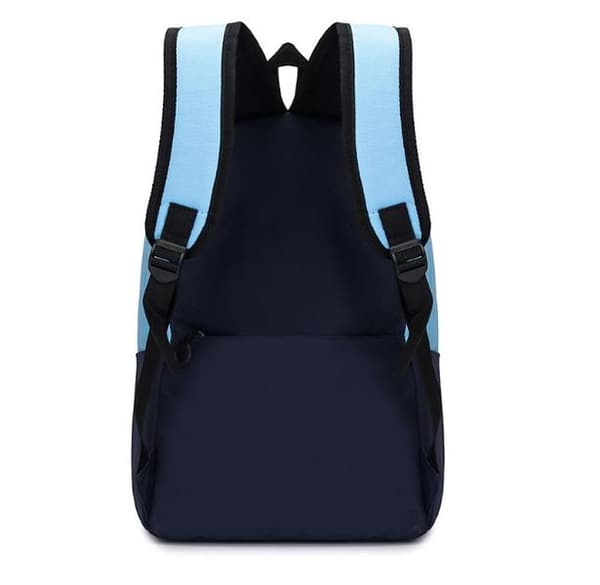 TIK-TOK Backpack - waterproof school bag with USB and Headphone jack Grey