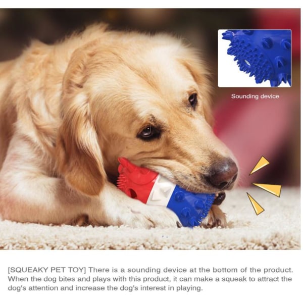 Monitoiminen koiran lelu puhdistushammaspallo FDA CE -hyväksytty