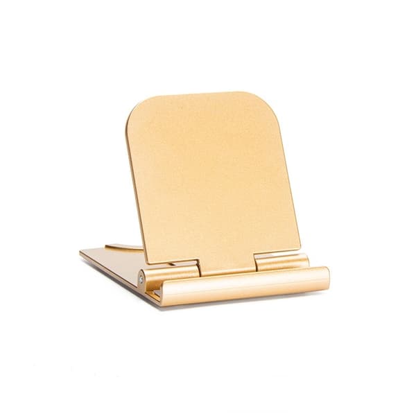 Telefonholder Mobil Smartphone Tablet Support til iPhone Skrivebord Bærbar Montering Gold