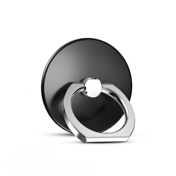 360° roterende basistelefonholder ringstativ mobiltelefontilbehør Silver