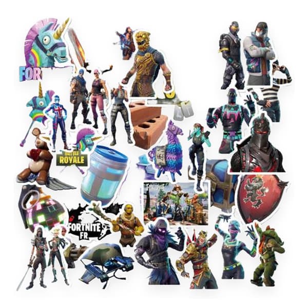 Fortnite stickers 104pcs