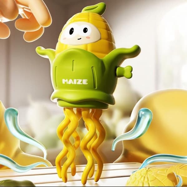 Dancing Corn Kid interaktiv elektronisk husdjursleksak för småbarn - rolig pedagogisk present -