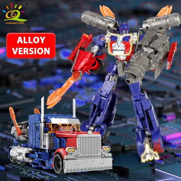 Transforming Robot Car Legetøj - 2-i-1 Mecha Warrior Action Figur til børn - Legering og plastikmodel With Box