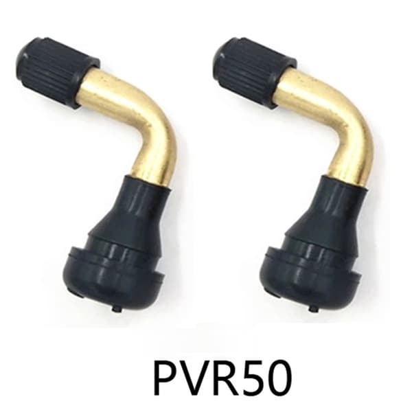 Slanglös ventil för elscooter PVR70 60°/50°/45° böjd däckventil PRV70