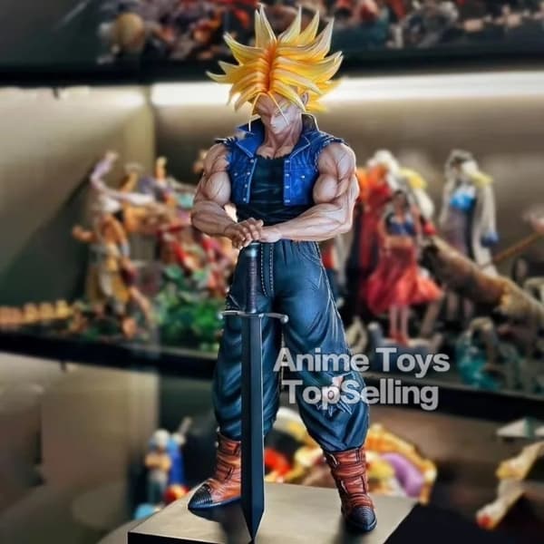 25 cm Trunks Action Figur - Dragon Ball Z PVC statue legetøj til børn og samlere - gaveidé Trunks