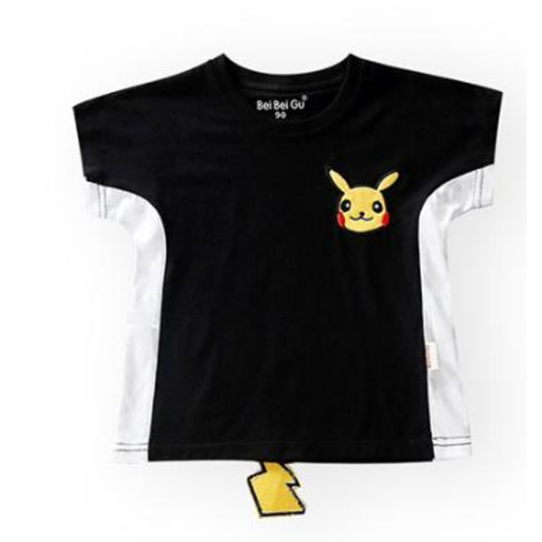 Pikachu Pokemon Kids T Shirt 90-110 White 90
