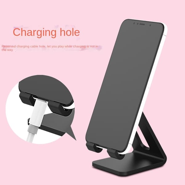 Universal Mobiltelefonholder Stativ til iPhone Xiaomi Huawei Samsung Bærbart Tilbehør Pink