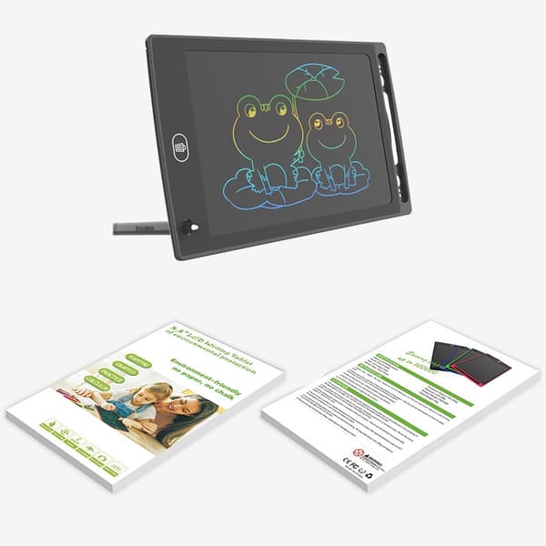 6,5" LCD-kirjoitustabletti - Opetuspiirustustaulu lapsille, Magic Blackboard -lelulahja 6.5 inch Blue