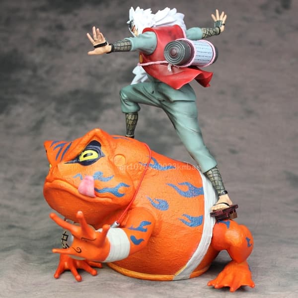 Jiraiya Action Figur 23 cm - Naruto Gama-bunta PVC samlermodel til børn og skrivebordsindretning Gama-Bunta Size No Box