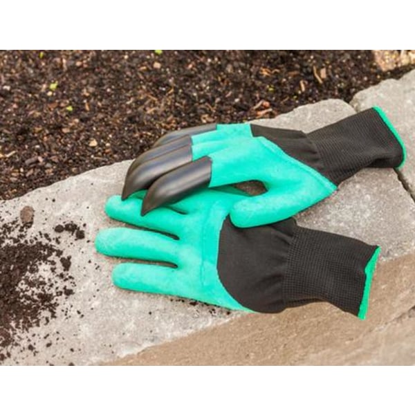 Gardening gloves with claws - Dig and rake