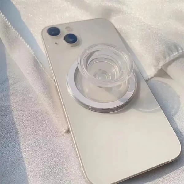 Magnetisk expanderande ringstativ vikbar telefonhållare för iPhone Samsung Xiaomi C