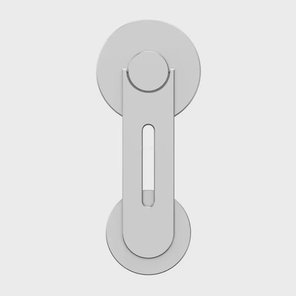 Magnetisk bilholder til Tesla Model 3/Y/X/S Magsafe iPhone 14/13/12 metal sidemontering Grey