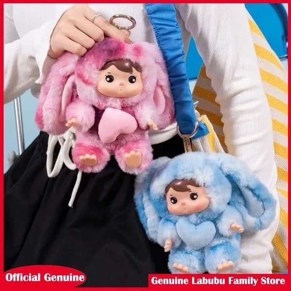 Bobobella V2 Blind Box Plys Dukke - Sød Kawaii festlegetøjsfigur til samlere og gaver Confirm - E
