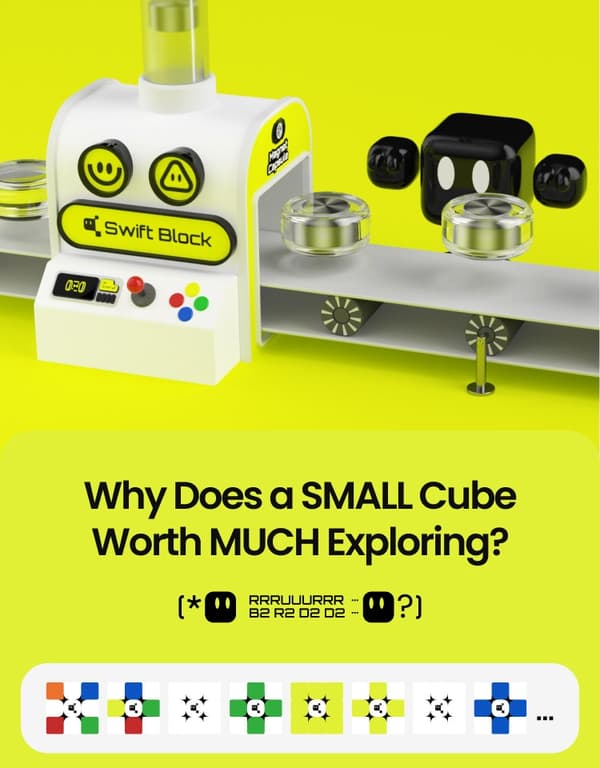 [Gan Swift Block 3x3 Magnetic Cube] 355S tarraton Professional Speed ​​Cube -lelu lapsille
