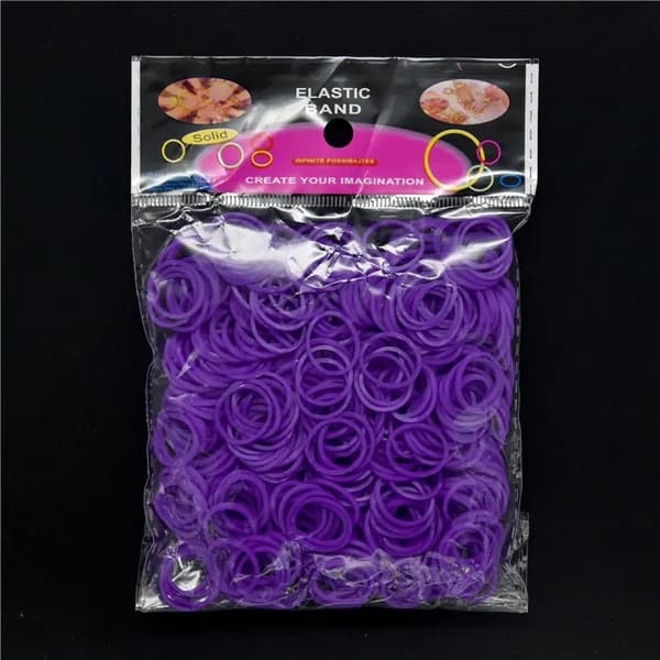 Premium Loom gummiband Refill Kit för barn - DIY Armband Making Craft Present för barn 600pcs