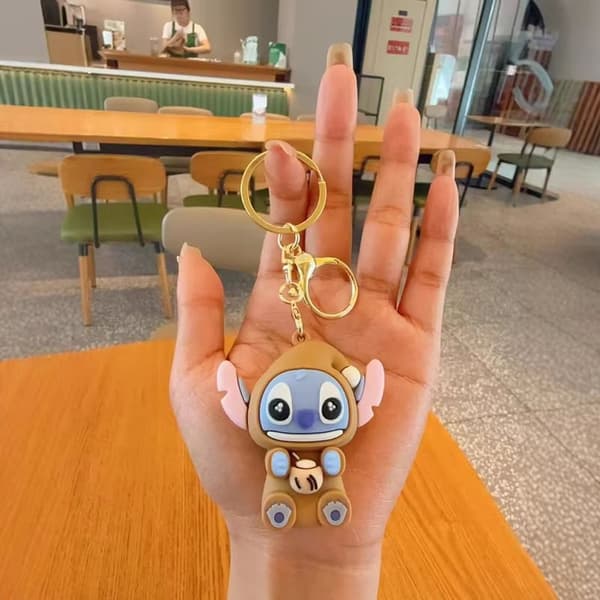 Ny Disney Stitch blind box Eat Some Thing Before SleepTrendig leksaksfigur mode presentpåse hänge dekoration nyckelring E-NO BOX