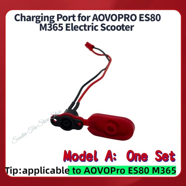 AOVOPRO ES80 M365 Elscooter Laddningskabel Tillbehör Model A