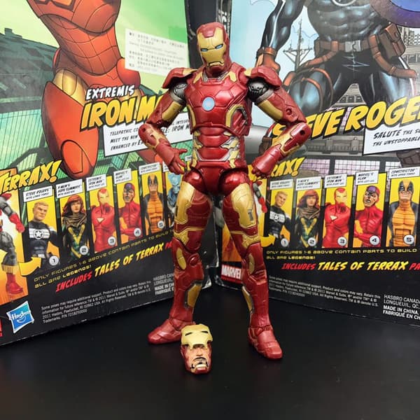 Marvel Legends Ironman Mark MK 43 Armor 6" actionfigur Løs JULEGAVE