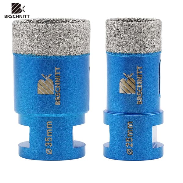 Brschnitt Glasbor Diameter 25/35mm M 14 Gevind til Glasflaske Flise Marmor Keramik Hulsav Ø 25 mm M14 Thread – 1 pc