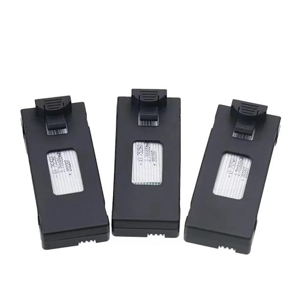 3,7V 1800Mah RC Drone Batteri Tilbehør Til E88 E88PRO Ls-E525 E525 PRO Mini Uav Drone Batteri Special Rc Part 1/2/3/4/5/6 Stk 1PCS E88 Battery(PY)