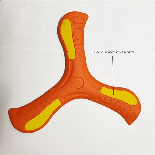 Förälder-barn utomhus interaktiv Shamrock Boomerang leksak för semesternöje och stresslindring Red random 1 PCS