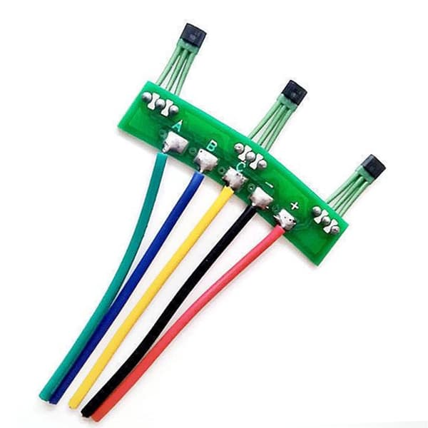 Hall-sensor til elektrisk køretøj 10G 3144 3143 PCB-motorkort 120° ledningskabel