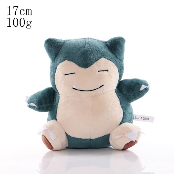 Blød Pikachu, Pichu, Charmander, Bulbasaur, Squirtle, Psyduck, Eevee Plyslegetøj - søde udstoppede dyr 24cm22