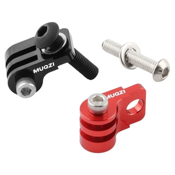 MUQZI Brompton Foldbar Cykellygte & Computerholder Monteringsadapter Cykeltilbehør Silver