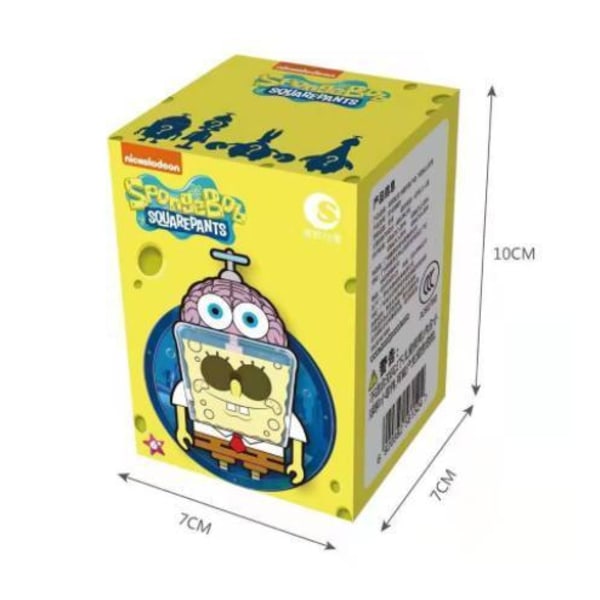 SvampBob Figurer Spongebob Squarepants Blind Box julklappar