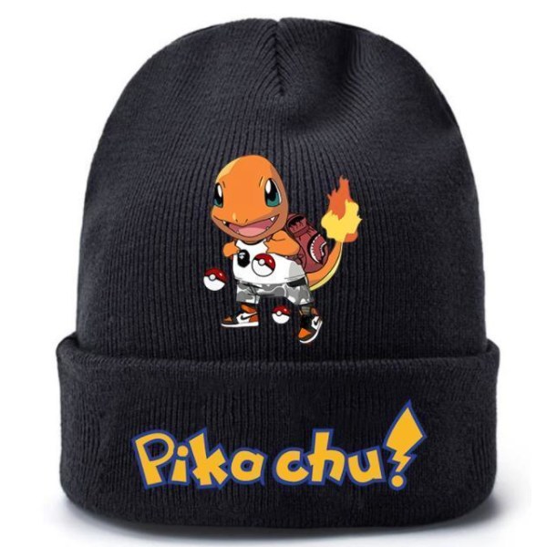 Pichachu Pokemon Keps  Mössa Bobble Hat, Hat for Kids Model 4