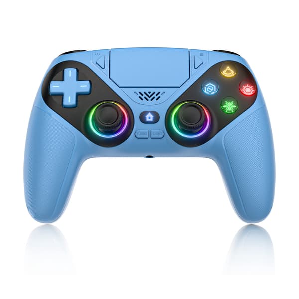 Trådløs controller til PS5/PS5 Pro/PS5 Slim/PC med Hall Joystick, dobbelt vibrations-gamepad, Turbo Dual Sense-programmering blue