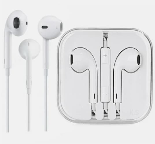 hörlurar Headset med volymkontroll, 3.5mm, Bra kvalitet